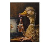Puzzles pour Adolescents 52x38cm/1000pcs Puzzles pour Adultes Drunk Duck Drinking Beer Jeux Amusants Décoration Idéale, Cadeaux Parfaits pour Toute La Famille 52x38cm/1000pcs