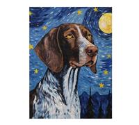Puzzles pour Adolescents 52x38cm/1000pcs Puzzles pour Adultes German Shorthaired Pointer Jeux Amusants Décoration Idéale, Cadeaux Parfaits pour Toute La Famille 52x38cm/1000pcs