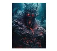 Puzzles pour Adolescents 52x38cm/1000pcs Puzzles pour Adultes Sinister Creature Jeux Relaxants pour Améliorer La Mémoire Cadeaux d'anniversaire Uniques 52x38cm/1000pcs