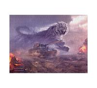 Puzzles pour Adolescents 52x38cm/1000pcs Puzzles Titanic Battle Tiger Vs. Tanks Jeux Amusants De Puzzle : Analyse Et Logique pour Anniversaire, Noël 52x38cm/1000pcs