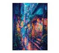 Puzzles pour Adolescents 52x38cm/1000pcs Radiant City Puzzle, Jouet, Décoration Murale, Difficile, Cadeau De Noël Ou d'anniversaire 52x38cm/1000pcs