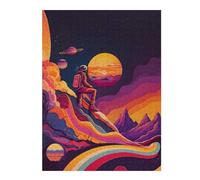 Puzzles pour Adolescents 52x38cm/1000pcs Space Explorer's Journey -2 Jeux De Puzzles en Famille pour S'amuser en Famille Cadeaux Uniques pour Les Anniversaires Et Noël 52x38cm/1000pcs