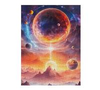 Puzzles pour Adolescents 52x38cm/1000pcs Space Magic Puzzle, Jouet, Décoration Murale, Difficile, Cadeau De Noël Ou d'anniversaire 52x38cm/1000pcs