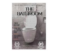 Puzzles pour Adolescents 52x38cm/1000pcs The Bathroom Movie Parody Puzzles pour Adultes - Jeu Manuel - Cadeaux pour Femmes - Stimule Le Cerveau 52x38cm/1000pcs