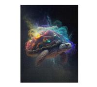 Puzzles pour Adolescents 52x38cm/1000pcs The Cosmic Turtle Puzzles Jeux Relaxants Assemblage De Motifs Difficile Et Stimulant 52x38cm/1000pcs