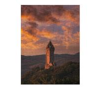 Puzzles pour Adolescents 52x38cm/1000pcs Wallace Monument Stirling Puzzles pour Adultes : Analyse Et Logique du Jeu, Interaction Parent-Enfant 52x38cm/1000pcs