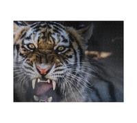 Puzzles pour Adolescents 52x38cm/1000pcs Wild Tiger Roar Nature's Power Display Puzzles pour Adultes Jeu Manuel Découpe De Précision Cadeaux d'anniversaire Et Autres Cadeaux Uniques 52x38cm/1000pcs
