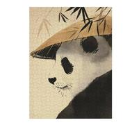 Puzzles pour Adolescents 52x38cm/1000pcs Zen Bamboo Panda Bear Puzzles pour Adultes Jeux Relaxants Décoration Murale Jeu Stimulant Cadeaux 52x38cm/1000pcs
