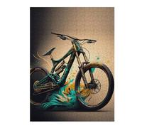 Puzzles pour Adolescents 52x38cm/1000pcsDownhill Mountainbike MTB Puzzle pour Adultes, Jeu De Réflexion, Une Œuvre d'art, Cadeaux Uniques pour Un Anniversaire Ou Noël 52x38cm/1000pcs