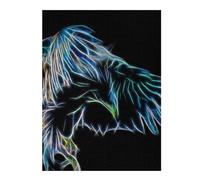 Puzzles pour Adolescents 52x38cm/1000pcsEagle Fractal Puzzles pour Adultes, Jouets Anti-Stress, Décoration Intérieure, Idéal comme Cadeau 52x38cm/1000pcs
