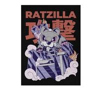 Puzzles pour Adolescents 52x38cm/1000pcsPuzzles pour Adultes Kaiju Ratzilla Monster Jeux Amusants Décoration Idéale, Cadeaux Parfaits pour Toute La Famille 52x38cm/1000pcs