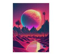 Puzzles pour Adolescents 52x38cm/1000pcsPuzzles pour Adultes The Future That Never Was Jeux Amusants Décoration Idéale, Cadeaux Parfaits pour Toute La Famille 52x38cm/1000pcs