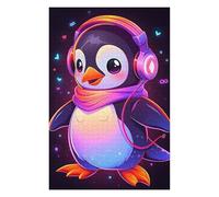 Puzzles pour Adolescents 75x50cm/1000pcs Adorable Penguin Puzzles pour Adultes, Jouets Anti-Stress, Décoration Intérieure, Idéal comme Cadeau 75x50cm/1000pcs
