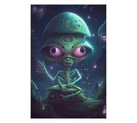 Puzzles pour Adolescents 75x50cm/1000pcs Alien Art III Puzzle pour Adultes - Jeu Manuel - Améliore La Mémoire - Activités Amusantes À La Maison 75x50cm/1000pcs