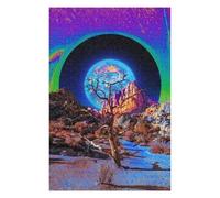 Puzzles pour Adolescents 75x50cm/1000pcs Alien Desert Planet Jeu De Puzzle Familial pour Adultes - Défi Difficile - Cadeaux Uniques pour Anniversaires Et Noël 75x50cm/1000pcs