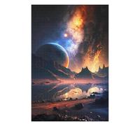 Puzzles pour Adolescents 75x50cm/1000pcs Alien Planet Landscape -16 Puzzles pour Adultes, Jouets À Monter Soi-même, Décoration Murale, Cadeaux d'anniversaire Et De Noël Uniques 75x50cm/1000pcs