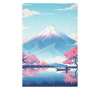 Puzzles pour Adolescents 75x50cm/1000pcs Boating Below The Mountain Puzzles pour Adultes, Jouets À Faire Soi-même, Améliorent La Mémoire, Idéal comme Cadeau 75x50cm/1000pcs