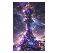 Puzzles pour Adolescents 75x50cm/1000pcs Chess King in Space Puzzles Jeux Relaxants Assemblage De Motifs Difficile Et Stimulant 75x50cm/1000pcs