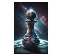 Puzzles pour Adolescents 75x50cm/1000pcs Chess Universe Puzzles pour Adultes Jeux De Famille Vacances À La Maison Passer Le Temps Cadeaux De Noël Et d'anniversaire 75x50cm/1000pcs