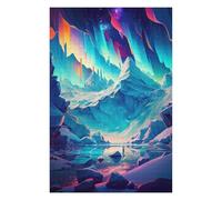 Puzzles pour Adolescents 75x50cm/1000pcs Colorful Ice Cave Landscape Puzzle pour Adultes, Jouet, Décoration Murale, Anti-Stress, Activités Amusantes À La Maison, 75x50cm/1000pcs