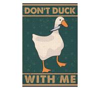 Puzzles pour Adolescents 75x50cm/1000pcs Dont Duck with Me Puzzles pour Adultes Jouets Anti-Stress Une Œuvre d'art Stimule Le Cerveau 75x50cm/1000pcs