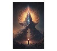 Puzzles pour Adolescents 75x50cm/1000pcs Enchanted Tree of Light Puzzles pour Adultes Jeux De Famille Vacances À La Maison Passer Le Temps Cadeaux De Noël Et d'anniversaire 75x50cm/1000pcs