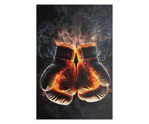 Puzzles pour Adolescents 75x50cm/1000pcs Fiery Gloves of Combat Casse-tête pour Adolescents - Jeu Difficile - Stimule Le Cerveau 75x50cm/1000pcs