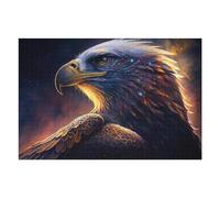 Puzzles pour Adolescents 75x50cm/1000pcs Galactic Eagle A Cosmic Portrait Puzzles pour Adultes À Monter Soi-même - Jeu De Puzzle Difficile - Cadeau Unique pour Un Anniversaire Ou Noël 75x50cm/1000pcs