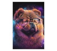 Puzzles pour Adolescents 75x50cm/1000pcs Galactic Pup Glasses -1 Puzzles pour Adultes, Décoration Murale, Course De Vitesse Manuelle, Idéal comme Cadeau pour Toute La Famille 75x50cm/1000pcs