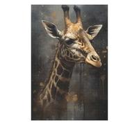 Puzzles pour Adolescents 75x50cm/1000pcs Giraffe Imaginative Play Puzzles pour Adultes À Faire Soi-même - Jouets pour Améliorer La Mémoire - Cadeau d'anniversaire, Cadeaux, 75x50cm/1000pcs