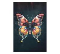 Puzzles pour Adolescents 75x50cm/1000pcs Glowing Butterfly Artwork-5 Puzzles pour Adultes, Jouets Anti-Stress, Décoration Murale, Cadeaux d'anniversaire Et Cadeaux Uniques 75x50cm/1000pcs