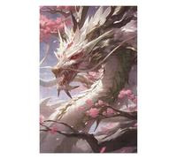 Puzzles pour Adolescents 75x50cm/1000pcs Japanese Dragon Painting Puzzle, Jouet, Décoration Murale, Difficile, Cadeau De Noël Ou d'anniversaire 75x50cm/1000pcs