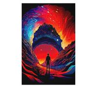 Puzzles pour Adolescents 75x50cm/1000pcs Journey Through Colorful Waves Puzzles pour Adultes - Jouets Anti-Stress - Défi Difficile - Défi Éducatif 75x50cm/1000pcs