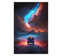Puzzles pour Adolescents 75x50cm/1000pcs Journey Through The Stars Puzzles pour Adultes Jeux Relaxants Course De Vitesse Manuelle Cadeaux De Noël Et d'anniversaire 75x50cm/1000pcs