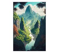 Puzzles pour Adolescents 75x50cm/1000pcs Jungle Horizon Puzzle pour Adultes, Jeu De Réflexion, Une Œuvre d'art, Cadeaux Uniques pour Un Anniversaire Ou Noël 75x50cm/1000pcs