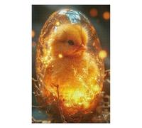 Puzzles pour Adolescents 75x50cm/1000pcs Little Chick Egg Rebirth Puzzles pour Adultes Jeux De Famille Améliore La Mémoire Difficile À Compléter 75x50cm/1000pcs