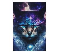 Puzzles pour Adolescents 75x50cm/1000pcs Magic Cat Puzzles pour Adultes, Jouets Anti-Stress, Décoration Intérieure, Idéal comme Cadeau 75x50cm/1000pcs