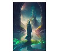 Puzzles pour Adolescents 75x50cm/1000pcs Magical Gateway Puzzles pour Adultes, Jouets À Monter Soi-même, Décoration Murale, Cadeaux d'anniversaire Et De Noël Uniques 75x50cm/1000pcs