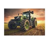 Puzzles pour Adolescents 75x50cm/1000pcs Modern Farm Tractor at Sunset Puzzle pour Adultes, Jouet, Décoration Murale, Cadeau d'anniversaire, Cadeaux, 75x50cm/1000pcs