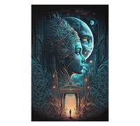 Puzzles pour Adolescents 75x50cm/1000pcs Mystic Gateway Jeu De Puzzle Familial pour Adultes - Défi Difficile - Cadeaux Uniques pour Anniversaires Et Noël 75x50cm/1000pcs