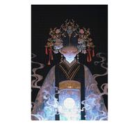 Puzzles pour Adolescents 75x50cm/1000pcs Mystical Asian Princess Casse-têtes pour Adultes, Jeu De Réflexion, Améliore La Mémoire, Cadeaux pour Les Amis Et La Famille 75x50cm/1000pcs