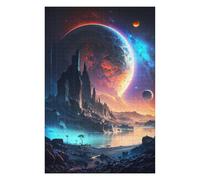 Puzzles pour Adolescents 75x50cm/1000pcs Puzzles Beyond The Universe Puzzle pour Adultes Jeu De Réflexion Cadeau d'anniversaire Cadeaux Anti-Stress 75x50cm/1000pcs