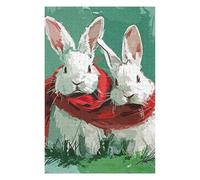 Puzzles pour Adolescents 75x50cm/1000pcs Puzzles Bunny Sweet Jeux Amusants De Puzzle : Analyse Et Logique pour Anniversaire, Noël 75x50cm/1000pcs