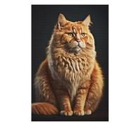 Puzzles pour Adolescents 75x50cm/1000pcs Puzzles Cat Posing for Camera Puzzle pour Adultes Jeux Relaxants Décoration Parfaite Cadeaux Anti-Stress 75x50cm/1000pcs