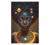 Puzzles pour Adolescents 75x50cm/1000pcs Puzzles Enchanted Mystic Portrait -3 Jeux Amusants De Puzzle Décoration Murale Cadeaux Et Anniversaires Uniques 75x50cm/1000pcs