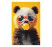 Puzzles pour Adolescents 75x50cm/1000pcs Puzzles pour Adultes Baby Panda Bubblegum Jeux Amusants Décoration Idéale, Cadeaux Parfaits pour Toute La Famille 75x50cm/1000pcs