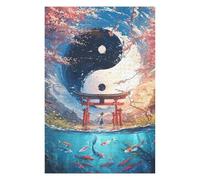 Puzzles pour Adolescents 75x50cm/1000pcs Puzzles pour Adultes Balance of The Elements Jeu Familial Découpe De Précision pour Anniversaire, Noël 75x50cm/1000pcs