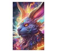 Puzzles pour Adolescents 75x50cm/1000pcs Puzzles pour Adultes Enchanted Rabbit Portrait -1 Jeux Relaxants Améliore La Mémoire Cadeaux d'anniversaire Et Cadeaux Uniques 75x50cm/1000pcs