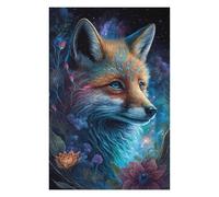 Puzzles pour Adolescents 75x50cm/1000pcs Puzzles pour Adultes Magical Fox Fantasy Art Jeux De Bricolage Découpe De Précision Cadeaux Anti-Stress 75x50cm/1000pcs
