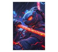 Puzzles pour Adolescents 75x50cm/1000pcs Puzzles pour Adultes Samurai Turtle Warrior Animal Jeux De Bricolage Découpe De Précision Cadeaux Anti-Stress 75x50cm/1000pcs